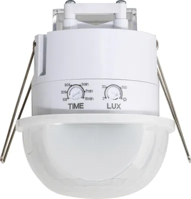 Produktbild von Bewegungsmelder 10m x 30m Unterputz Decke Innen Infrarot Sensor 360° IP20 SEBSON