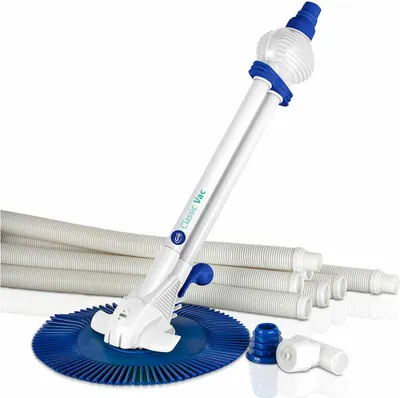 Obrázok produktu pre Gre 19001, Sací vysávač do bazéna, Bazén, Modrá, Biela, Spodok, 5,5 m³/h, 8 m