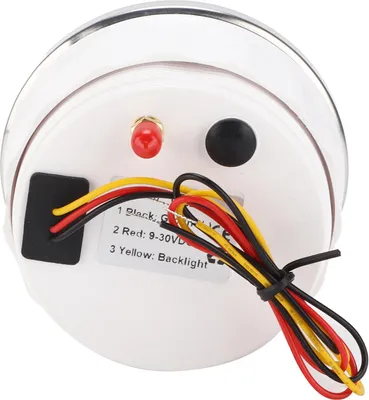 Produktbild von Universeller GPS-Tachometer, 30 MPH, Geschwindigkeitsanzeige, IP67 wasserdicht, mit roter Hintergrundbeleuchtung für Marine, Boot, Auto, LKW, weißes Zifferblatt