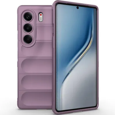 Produktbild von Handyhülle für Tecno Camon 40 Pro 5G Weich TPU Silikon Stossfest Anti-rutsch Hülle Lila