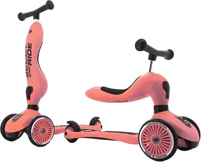 Image de Trottinette pour enfants 2 en 1 Scoot&Ride - Highwaykick 1, pêche