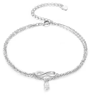 Produktbild von Gnoce Armband Unendlich HMN016 Silber