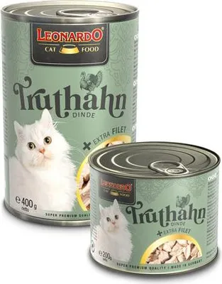 Immagine prodotto di Leonardo tacchino + filetto , 6X scatola da 400g
