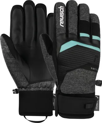 Produktbild von Reusch Fingerhandschuhe Venom R-TEX® XT aus wasserdichtem und atmungsaktivem Material 7731 blck/blck melg/meadowbroo 7.5