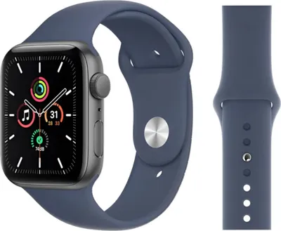 Produktbild von Original Apple Watch Abyss Blue Sport Armband Original Apple Watch Abyss Blue Sport Armband S/M 42/44/45mm