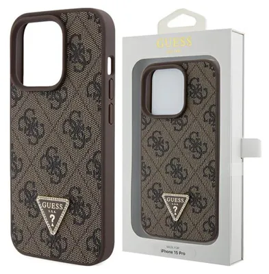 Produktbild von GUESS , Cover, Apple, Apple iPhone 15 Pro, 15,5 cm (6.1"), Braun