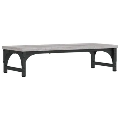 Immagine prodotto di vidaXL Supporto per monitor Grigio Sonoma 55x23x14 cm Materiale a base di legno