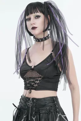 Zdjęcie produktu dla Devil Fashion Top - Dark Siren XS