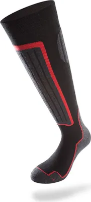 Produktbild von Lenz Unisex Wintersportsocken Skiing 1.0 Ski , Schwarz Grau, 35 - 38