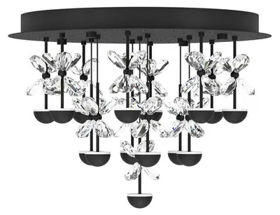 Immagine prodotto di Lampada a sospensione nera Pianopoli 2, diametro 50 cm