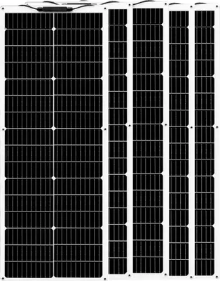 Immagine prodotto di Pannello solare, design flessibile, alta efficienza, 5 pezzi da 80 W