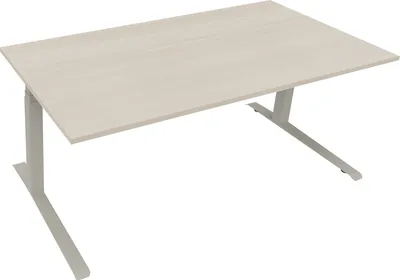 Produktbild von Sitz-/Stehtisch Kufe Doppels. Quad. B1800xT900xH645-1275 si/Akazie