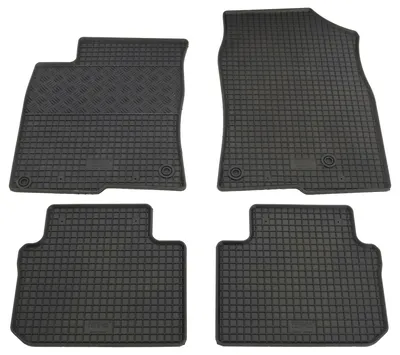 Gummifußmatten Set 4-teilig für Honda Civic 11 (2022-), schwarz