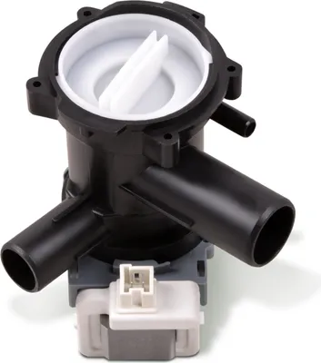 Produktbild von Ablaufpumpe passend wie Bosch 00144978 mit Pumpenkopf für Waschmaschine