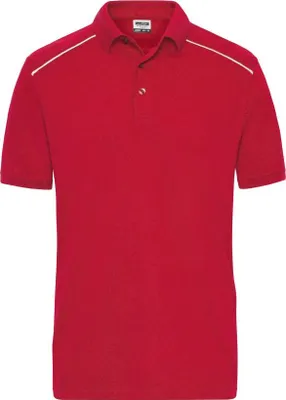 Produktbild von Men's  Workwear Polo - SOLID - red, Gr. 5XL