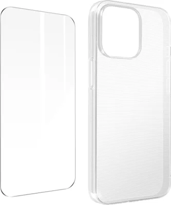 Produktbild von Avizar, 360° Schutz-Set (Hülle + Schutzfolie) für Apple iPhone 14 Pro Max, Transparent