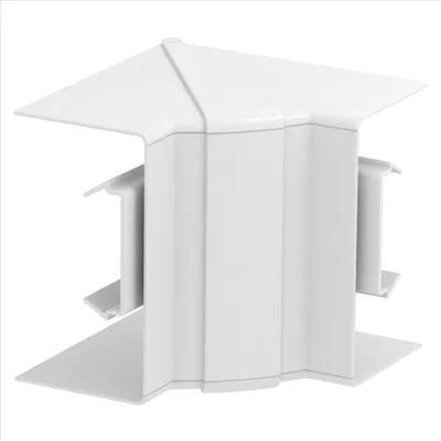 Productafbeelding van OBO binnenhoek, verstelbaar, 70x130 mm, polycarbonaat/acrylnitril-butadieen-styreen, zuiverwit, RAL, 1 stuk.