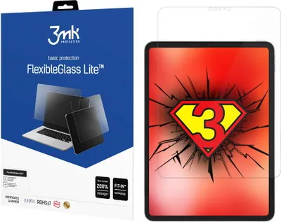 Produktbild von 3mk Display Hybridglas FlexibleGlass Lite fr Apple iPad Pro 11" 3/4 gen  0,16mm 6H