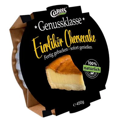 Produktbild von Cakees Eierlikör Cheesecake 450g