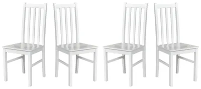 Image de ESSZIMMERSTUHL - Lot de 4 chaises Bos 4, couleur blanche