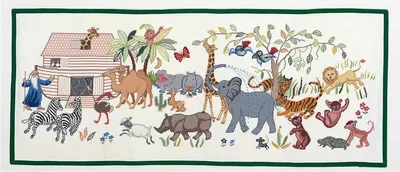 Produktbild von Eva Rosenstand Kreuzstich Set "Arche Noah", Zählmuster, 40x100cm