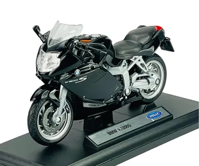 Produktbild von Welly BMW K1200S 1:18 11cm Motorrad Neu im Kasten Die Cast Modell 12829