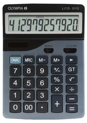 Productafbeelding van OLYMPIA 941911005 Olympia Tischrechner LCD-5112