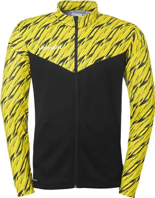 Produktbild von Uhlsport Progressive 28 Polyesterjacke Kinder - Schwarz / Lime