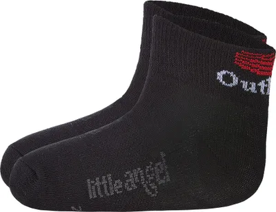 Produktbild von Sneakersocken für Kinder Outlast® - Schwarz, 30-34 | 20-22 cm