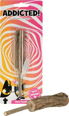 Produktbild von Addicted! Katzenspielzeug Holzstab mit Madnip