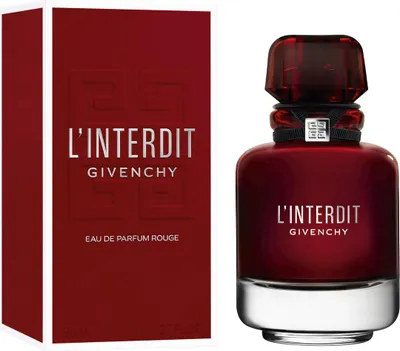 Image de Givenchy L'nterdit Rouge Eau de Parfum pour femme 80 ml