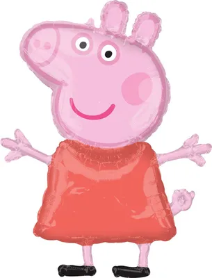 Produktbild von amscan PEPPA PIG SUPERSHAPE FOLIENBALLON FOLIENBALLON
