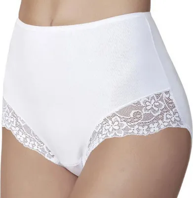 Obrázek produktu pro Dámské kalhotky Janira Maxi, 2 ks, bílá, velikost L