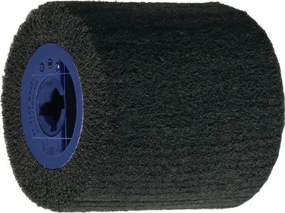 Produktbild von Satinierwalze Vlies 80 coarse braun 110xB100mm 19 mm