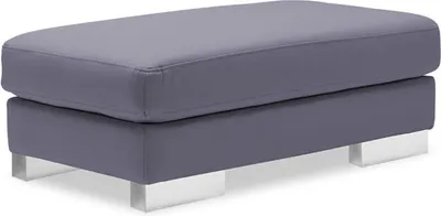 Produktbild von Hocker Polsterhocker ROXI Kunstleder Pflaume