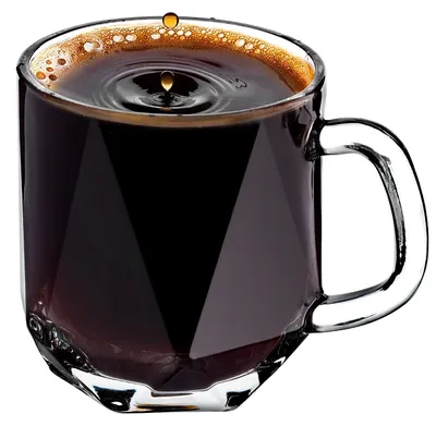 Produktbild von Kadax Kaffee- und Teeglas mit Henkel 300 ml klar