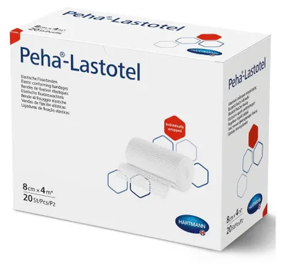 Immagine prodotto di Hartmann Peha®-Lastotel® benda di fissaggio 8 cm x 4 m | confezione (100 pezzi)