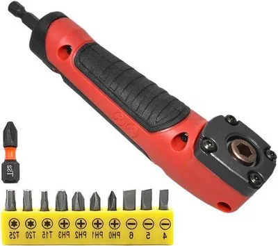 Obrázek produktu pro Sada elektrických šroubováků s úhlem 90 stupňů