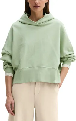 Produktbild von Marc OߴPolo Damen Hoodie Cropped Relaxed Fit, Grün (Calm Sage), XS