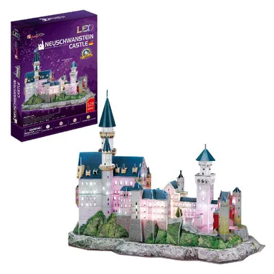 Immagine prodotto di Puzzle 3D Castello di Neushwastein LED