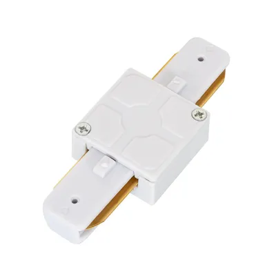 Produktbild von Verbindungsstück Typ I für 1-Phasenstromschiene PC Weiß