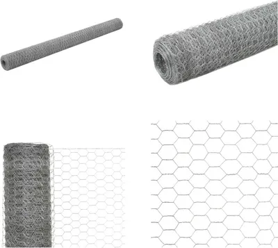 Zdjęcie produktu dla vidaXL Ogrodzenie druciane Stal ocynkowana 25x1,5 m Srebrny - Ogrodzenie druciane - Ogrodzenie druciane - Siatka druciana - Siatka druciana