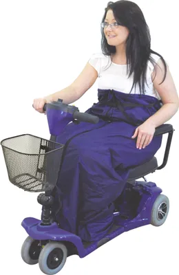 Produktbild von Aidapt Fußsack für Mobilitäts-Scooter - mit Fleece gefüttert