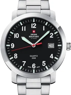Produktbild von Swiss Military SM34083.07 Herrenuhr 40mm 5ATM