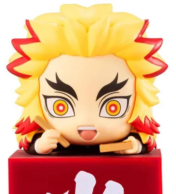 Imagen del producto de Demon Slayer Kimetsu No Yaiba - Figura Rengoku Kyojuro Hikkake Figure Ver.C