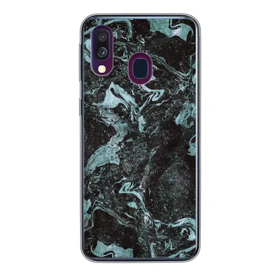 Produktbild von MuchoWow® Handyhülle Schutzhülle Hülle für Samsung Galaxy A40 Marmor - Naturstein - Luxus Silikon Softcase Handy Hülle - Handy-Tasche