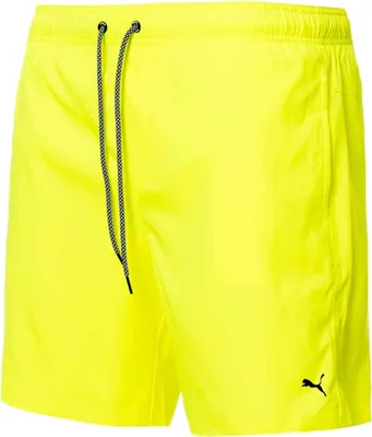 Produktbild von Puma Swim Men Medium Length Swim Sh Electric Lime M