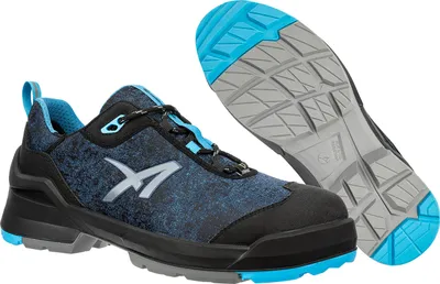 Obrázek produktu pro Bezpečnostní obuv TARAVAL Blue GH Low Gr.38 W.38 black-blue S3L ALBATROS