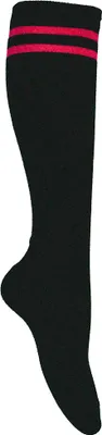 Produktbild von Kniestrümpfe College schwarz pink
