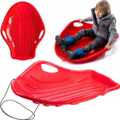 Obrázek produktu pro KADAX popo saně, 94x69x19cm bobové saně pro děti a dospělé